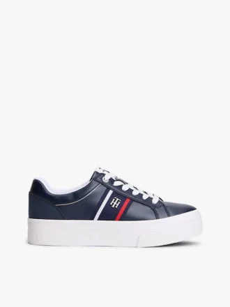 Adidași cu talpă cupsole și dungi
