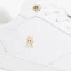 Adidași de baschet din piele cu accente metalice Adidași de baschet din piele cu accente metalice