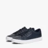 Adidași de teniș cu logo metalic și textură granulată Adidași de teniș cu logo metalic și textură granulată