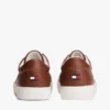 Adidași de teniș cu logo metalic și textură granulată Adidași de teniș cu logo metalic și textură granulată