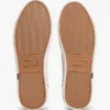 Adidași de teniș cu logo metalic și textură granulată Adidași de teniș cu logo metalic și textură granulată