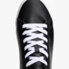 Adidași de teniș cu logo metalic și textură granulată Adidași de teniș cu logo metalic și textură granulată