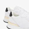 Adidași din piele cu accente metalice