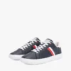 Adidași din piele cu talpă cupsole și dungi Adidași din piele cu talpă cupsole și dungi