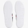 Adidași din piele cu talpă cupsole și dungi Adidași din piele cu talpă cupsole și dungi