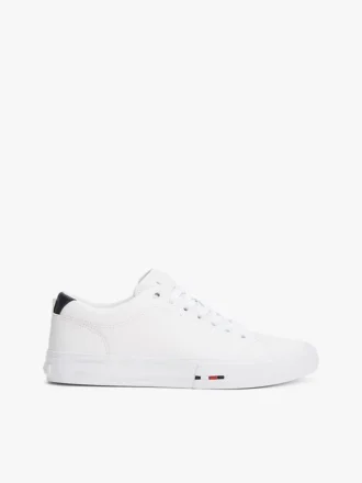 Adidași din piele cu talpă joasă