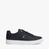 Adidași din piele cu toc și monogramă Adidași din piele cu toc și monogramă