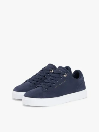 Adidași din piele de căprioară cu talpă cupsole