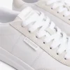Adidași din piele de căprioară în culori contrastante