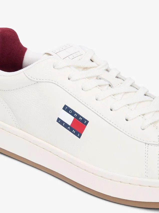 Adidași din piele Tommy Jeans Archive Adidași din piele Tommy Jeans Archive