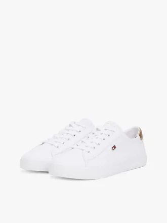 Adidași din pânză cu toc metalic