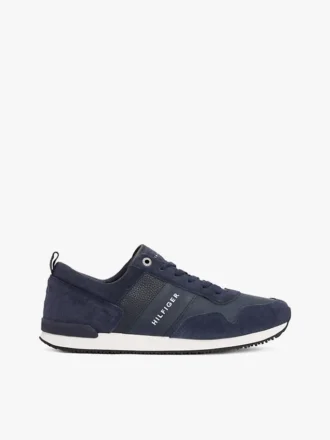 Adidași Tommy din piele de căprioară în nuanțe asortate