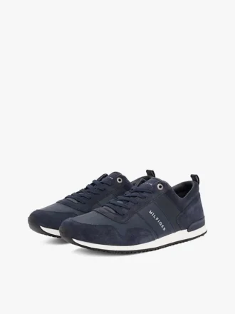 Adidași Tommy din piele de căprioară în nuanțe asortate