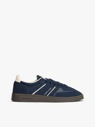 Adidași Tommy Jeans din piele de căprioară