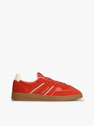 Adidași Tommy Jeans din piele de căprioară