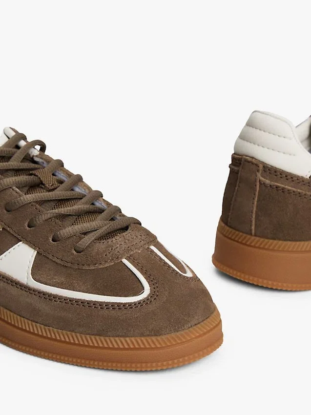 Adidași Tommy Jeans din piele de căprioară Adidași Tommy Jeans din piele de căprioară