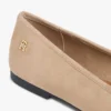 Balerini din piele de căprioară Balerini din piele de căprioară