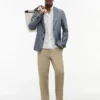 Blazer din in cu croială regular de la New York Label Blazer din in cu croială regular de la New York Label