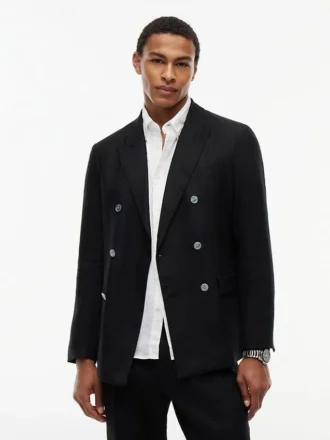 Blazer din in New York Label