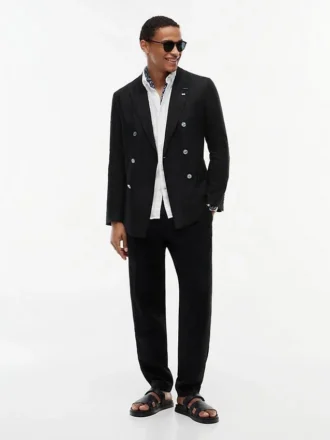 Blazer din in New York Label