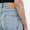 Blugi elastici cu talie înaltă Blugi elastici cu talie înaltă