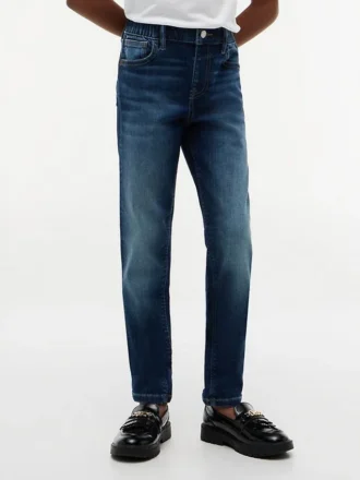 Blugi skinny pentru copii, fără nasturi