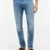 Blugi slim din denim tricotat THFlex Blugi slim din denim tricotat THFlex