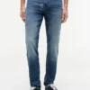 Blugi slim din denim tricotat THFlex Blugi slim din denim tricotat THFlex