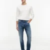Blugi slim din denim tricotat THFlex Blugi slim din denim tricotat THFlex