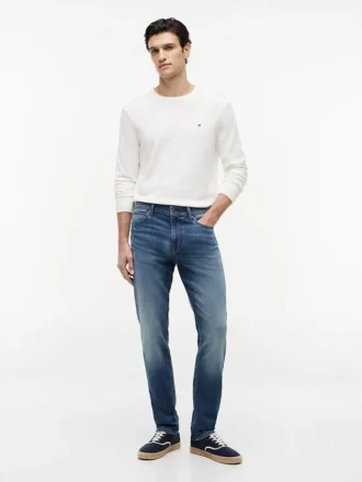 Blugi slim din denim tricotat THFlex