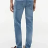 Blugi slim din denim tricotat THFlex Blugi slim din denim tricotat THFlex