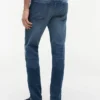 Blugi slim din denim tricotat THFlex Blugi slim din denim tricotat THFlex