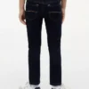 Blugi slim fit din denim elastic pentru copii Blugi slim fit din denim elastic pentru copii