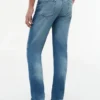 Blugi slim stretch decolorați Blugi slim stretch decolorați