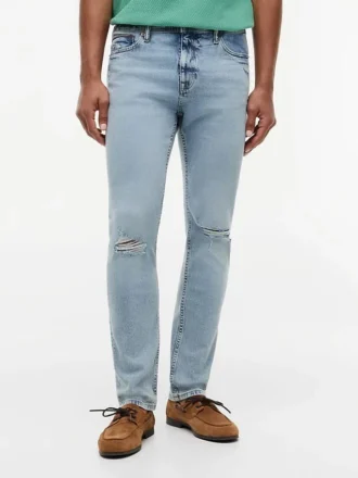 Blugi slim stretch ușori