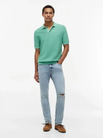 Blugi slim stretch ușori