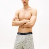 Boxeri din tricot imprimat