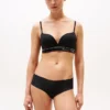 Braletă push-up cu logo distinctiv Braletă push-up cu logo distinctiv