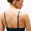 Braletă push-up cu logo distinctiv Braletă push-up cu logo distinctiv
