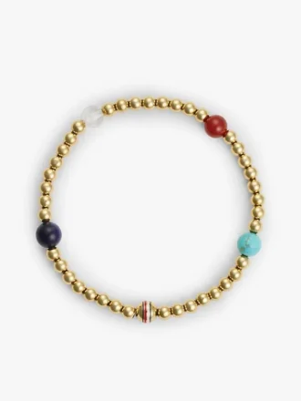Brățară boho multicoloră cu mărgele