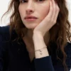 Brățară cu două rânduri și pandantiv în formă de inimă Brățară cu două rânduri și pandantiv în formă de inimă