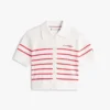 Cardigan cu dungi și nervuri pentru copii Polo Cardigan cu dungi și nervuri pentru copii Polo