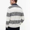 Cardigan cu fermoar și dungi Cardigan cu fermoar și dungi