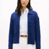 Cardigan cu fermoar și tricotaj în formă de cablu, croială dreptă Cardigan cu fermoar și tricotaj în formă de cablu, croială dreptă