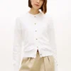 Cardigan cu guler rotund Cardigan cu guler rotund