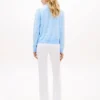 Cardigan cu guler rotund Cardigan cu guler rotund