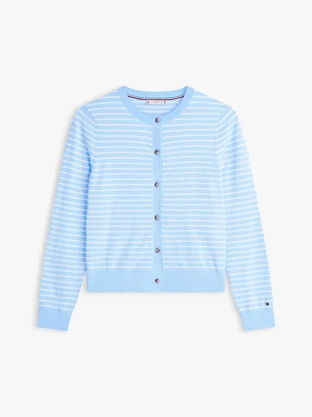 Cardigan cu guler rotund Cardigan cu guler rotund