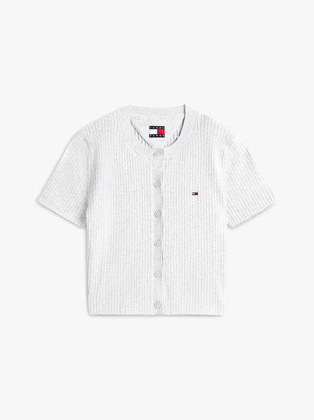 Cardigan cu mâneci scurte Tommy Jeans Pantaloni scurți Cardigan cu mâneci scurte Tommy Jeans Pantaloni scurți