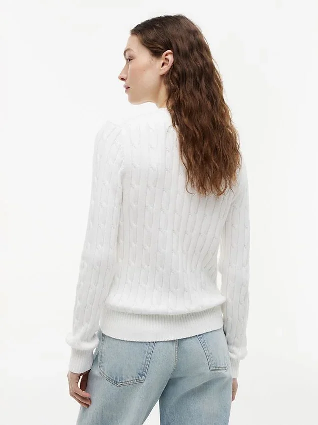 Cardigan cu tricotaj în relief Cardigan cu tricotaj în relief
