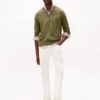 Cardigan din bumbac cu fermoar, stil baseball Cardigan din bumbac cu fermoar, stil baseball